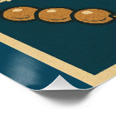 レトロ日本の・ドラゴン ポスター (コーナー)