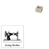 レトロ旧スタイル裁縫機 ラバースタンプ (押印)