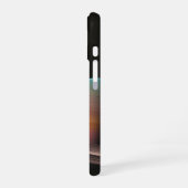 レトロ星空ポスターアート iPhone 16ケース (左側面)