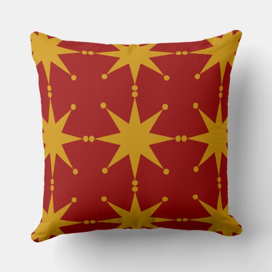 レトロ星 クッション (裏面)