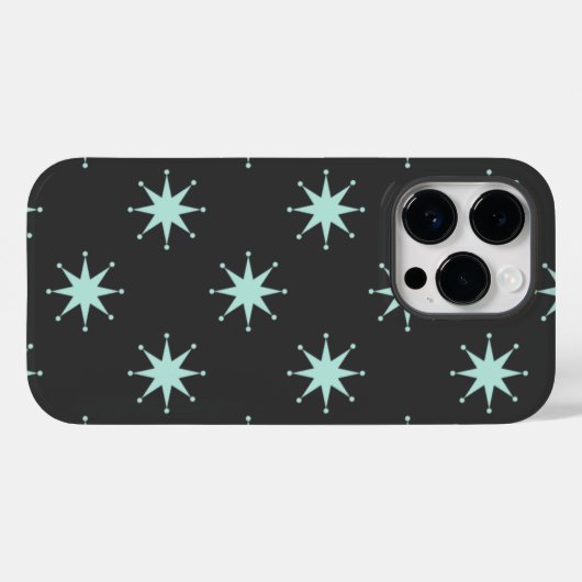 レトロ星 Case-Mate iPhoneケース (裏面 (横))