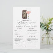 レトロ映画のクリスマス ブライダルシャワーゲーム (スタンド正面)