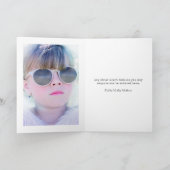 レトロ映画の夜の誕生日パーティー 招待状 (内部)