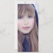 レトロ映画チケット誕生日パーティフォト招待状 招待状 (裏面)