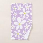 レトロ春デイジー#1 #decor #art バスタオルセット (ハンドタオル)