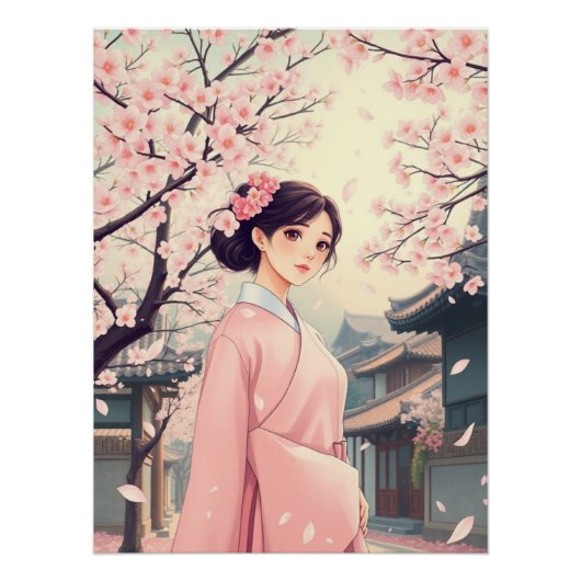 レトロ春（韓国語） ポスター (正面)