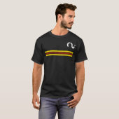 レトロ昭和特撮マスクドヒーローデザイン Tシャツ (正面フル)