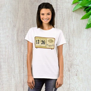 レトロ時計無線 Tシャツ
