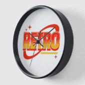 レトロ時計 壁時計 (傾斜)