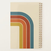 レトロ曲線 プランナー手帳 (裏面)