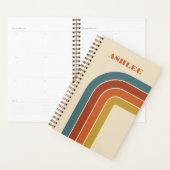 レトロ曲線 プランナー手帳 (ディスプレー)