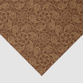 レトロ曼荼羅模様 薄葉紙 (詳細)