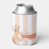 レトロ最後の一発バチェロレッテ 缶クーラー (缶正面)