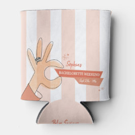 レトロ最後の一発バチェロレッテ 缶クーラー