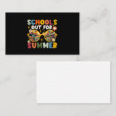 レトロ最終日の夏休み先生 名刺 (正面/裏面)