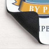 レトロ最高のおじいちゃんバイパーゴルパーソナライズされたファーポップ・アートの マウスパッド (コーナー)