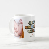 レトロ最高のおばあちゃんEver 2写真 コーヒーマグカップ (正面左)