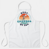 レトロ最高のグランパバイパーカスタムファーザデー エプロン (正面)
