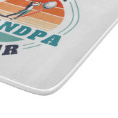 レトロ最高のグランパバイパーカスタムファーザデー カッティングボード (角)