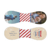 レトロ最高のパパが永遠に幸福な父の日の写真 野球ボール (パネル)