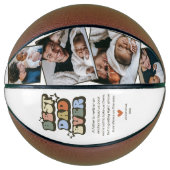 レトロ最高のパパ・エバーファーズデー バスケットボール (正面)