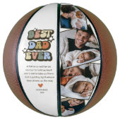 レトロ最高のパパ・エバーファーズデー バスケットボール (縦)