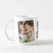 レトロ最高のパパEver 2写真 コーヒーマグカップ (左)