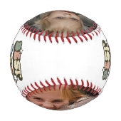 レトロ最高のパパEver 2写真 野球ボール (裏面)