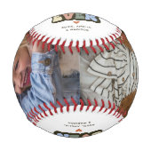 レトロ最高のパパEver 2写真 野球ボール (正面)