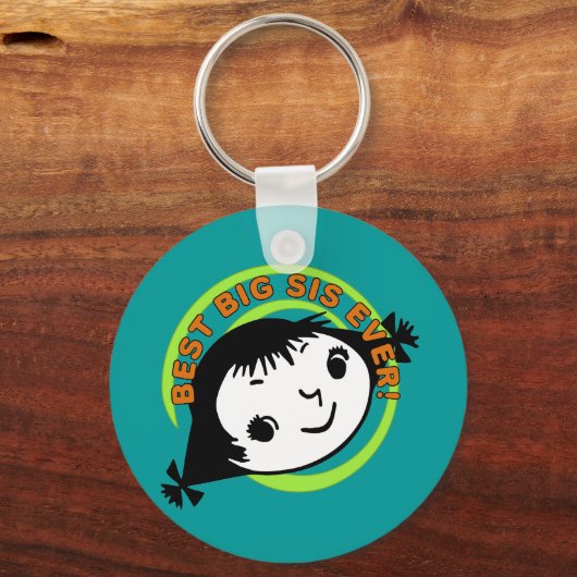 レトロ最高のビッグシエバー キーホルダー (正面)