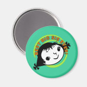 レトロ最高のビッグシエバー マグネット (正面/裏面)