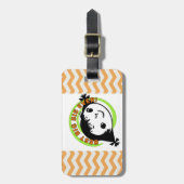 レトロ最高のビッグシエバー ラゲッジタグ (正面縦)