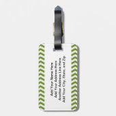 レトロ最高のビッグシエバー ラゲッジタグ (裏面縦)
