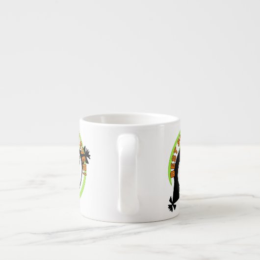 レトロ最高のビッグシスターエバー エスプレッソカップ (裏面)