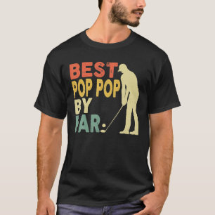 レトロ最高のポップ・アートのポップ・アートのPara父の Golf Tシャツ