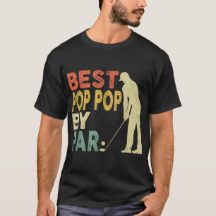 レトロ最高のポップ・アートのポップ・アートのPara Golf父の Da Tシャツ