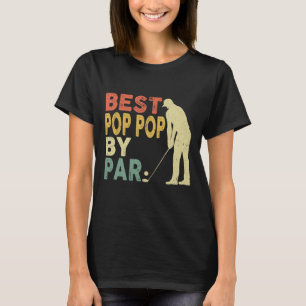 レトロ最高のポップ・アートのポップ・アートのPara Golf父の Da Tシャツ