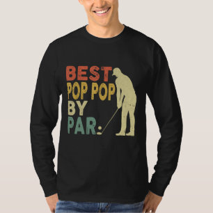 レトロ最高のポップ・アートのポップ・アートのPara Golf父の Da Tシャツ
