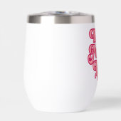 レトロ最高のママエバーピンクグルーヴィーマザーズデイギフト (正面)