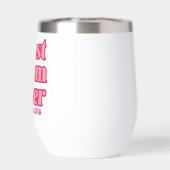 レトロ最高のママエバーピンクグルーヴィーマザーズデイギフト (背面)