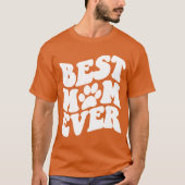 レトロ最高のママ・エバーシャツのクリスマスと誕生日 Tシャツ (正面)