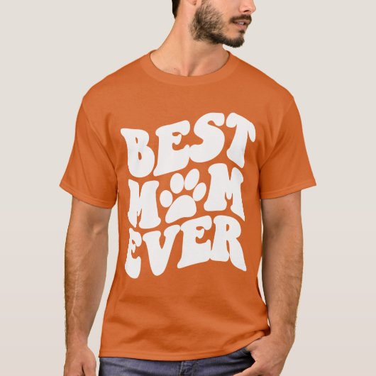 レトロ最高のママ・エバーシャツのクリスマスと誕生日 Tシャツ (正面)