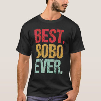 レトロ最高のヴィンテージボーボエバーニューパパライフファーザー Tシャツ