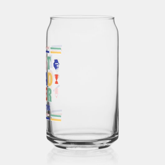 レトロ最高の卒業生の卒業 ガラス缶 (左)