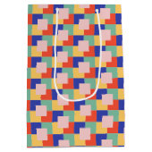 レトロ最高の卒業Ever Photo Gradation ミディアムペーパーバッグ (裏面)