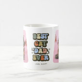 レトロ最高の猫パパEver 2の写真 コーヒーマグカップ (中央)