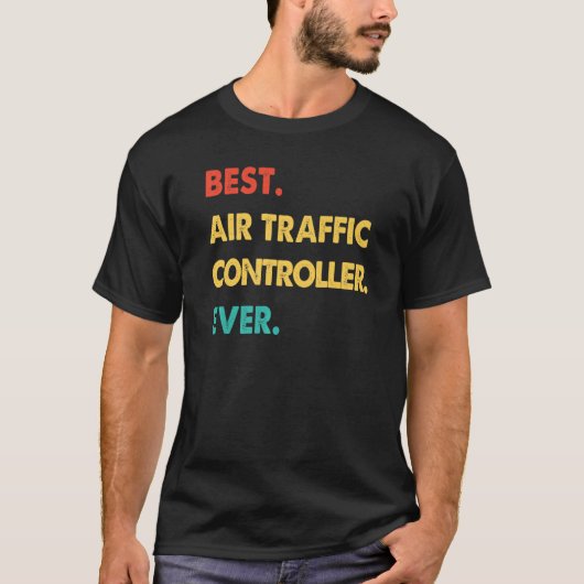 レトロ最高の管制機関 Tシャツ (正面)
