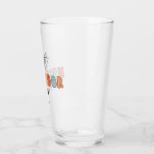 レトロ最高の隣人がかわいい タンブラーグラス (左)