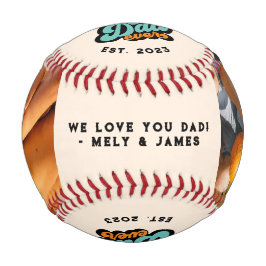 レトロ最高のGroovyパパEver 2写真 野球ボール