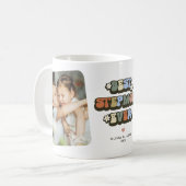 レトロ最高のStepmom Ever 2の写真 コーヒーマグカップ (正面左)